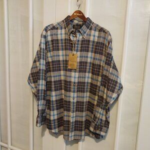 Casuals ROUNDTREE &YORKE Duro Soft Collection Portuguese Flannel NWT   Size XL